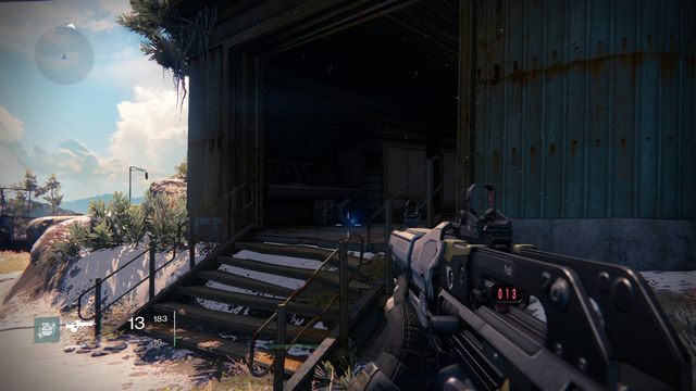 Szopa ze skrzynią i Ghostem - Earth | Dead Ghosts | Destiny - Destiny - poradnik do gry