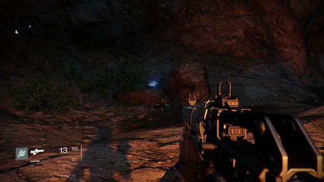 Duch schowany za kamieniem wewnątrz groty - Earth | Dead Ghosts | Destiny - Destiny - poradnik do gry