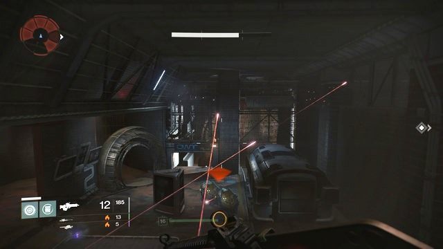 Brama, za którą znajdziesz znajdźkę po prawej stronie - Mars | Dead Ghosts | Destiny - Destiny - poradnik do gry