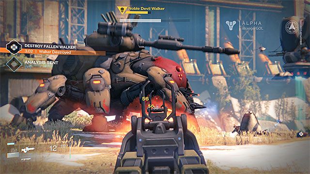 Pokonanie walkera może okazać się niemożliwe bez pomocy ze strony innych graczy - Losowe zdarzenia (Events) | Rodzaje misji w Destiny - Destiny - poradnik do gry