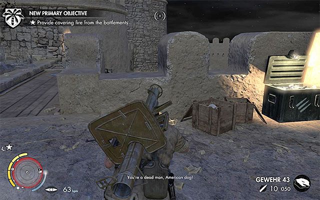 Kolejne skrzynie z zapasami - Ochranianie uciekającego informatora | Misja 4 - Fort Rifugio - Sniper Elite III: Afrika - poradnik do gry
