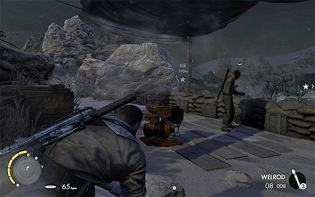 Punkt widokowy - Wyeliminowanie drugiego wrogiego oficera | Misja 2 - Gaberoun - Sniper Elite III: Afrika - poradnik do gry