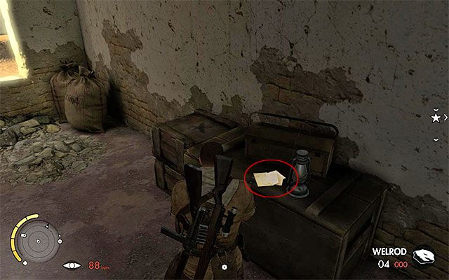 Dokument leży na dużej skrzyni - Dzienniki wojenne | Sekrety - Misja 6 | Sniper Elite III Afrika - Sniper Elite III: Afrika - poradnik do gry