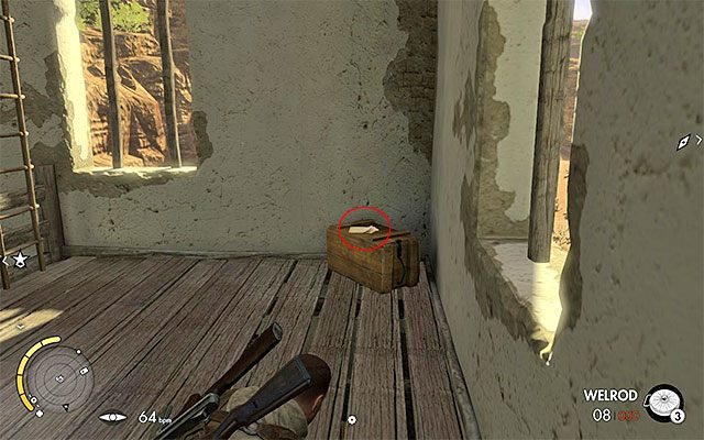 Dziennik odnajdziesz przy drabinie prowadzącej na szczyt wieży - Dzienniki wojenne | Sekrety - Misja 6 | Sniper Elite III Afrika - Sniper Elite III: Afrika - poradnik do gry