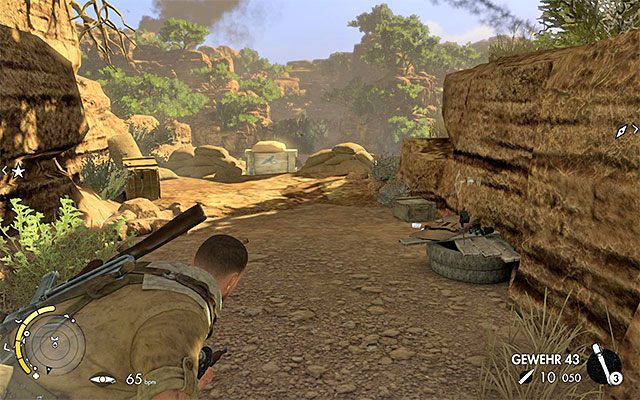 Gniazdo snajperskie na wzgórzu - Dalekie strzały | Sekrety - Misja 6 | Sniper Elite III Afrika - Sniper Elite III: Afrika - poradnik do gry