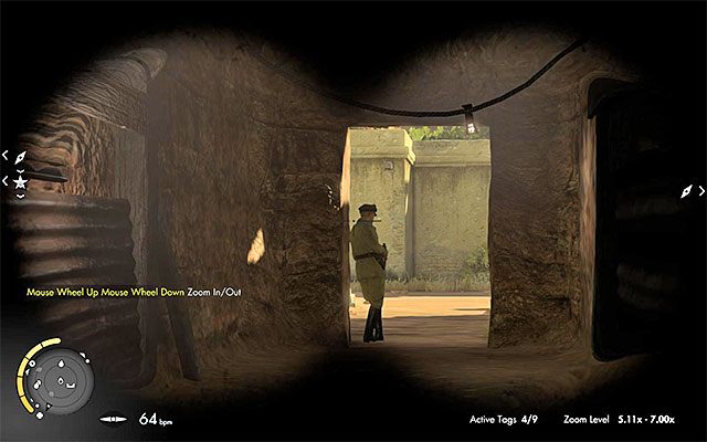 Najlepiej jest zajść przeciwnika od tyłu i zlikwidować go w walce wręcz - Ulepszenia broni | Sekrety - Misja 6 | Sniper Elite III Afrika - Sniper Elite III: Afrika - poradnik do gry