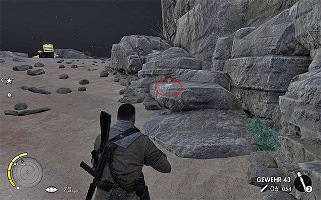 Dokument jest mało widoczny i można go przez to łatwo przegapić - Dzienniki wojenne | Sekrety - Misja 7 | Sniper Elite III Afrika - Sniper Elite III: Afrika - poradnik do gry