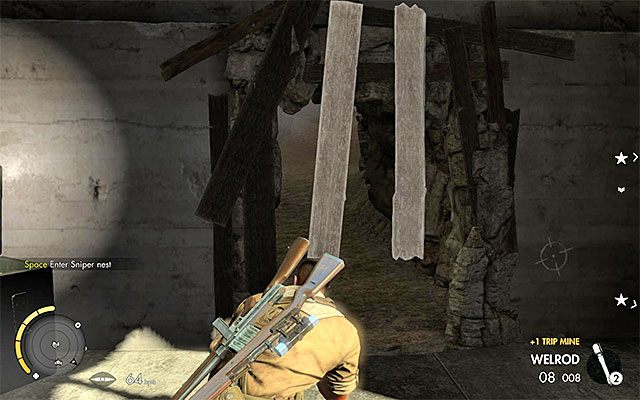 Odblokuj sobie przejście do gniazda - Dalekie strzały | Sekrety - Misja 8 | Sniper Elite III Afrika - Sniper Elite III: Afrika - poradnik do gry