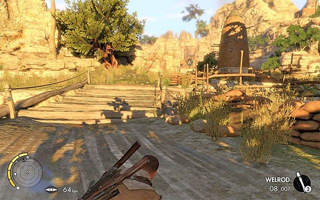 Jeden z mostów - Zbadanie południowych obozowisk | Misja 3 - Halfaya Pass - Sniper Elite III: Afrika - poradnik do gry