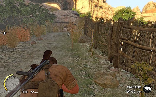 Uważaj na wrogów rozstawionych na dachach budynków - Dotarcie do centralnej części mapy | Misja 3 - Halfaya Pass - Sniper Elite III: Afrika - poradnik do gry