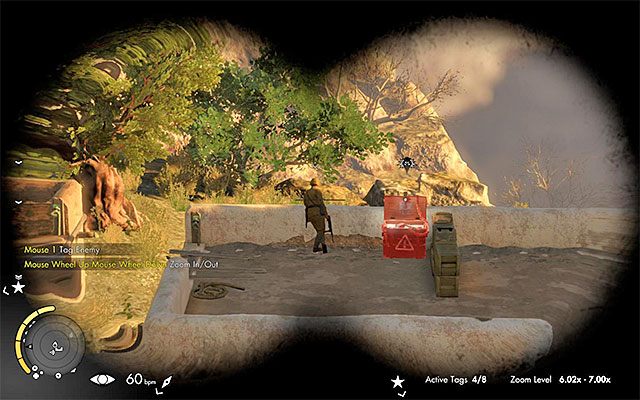 Zbadaj okolicę z użyciem lornetki - Zbadanie centralnej części mapy | Misja 3 - Halfaya Pass - Sniper Elite III: Afrika - poradnik do gry
