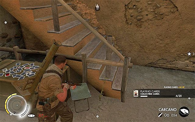 Karta kolekcjonerska - Zbadanie centralnej części mapy | Misja 3 - Halfaya Pass - Sniper Elite III: Afrika - poradnik do gry