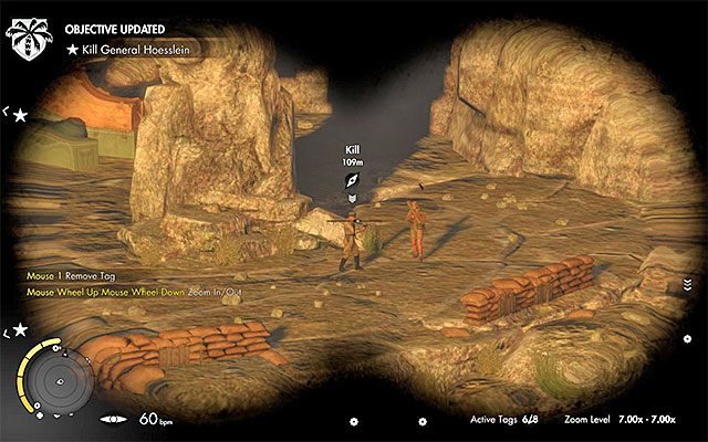 Generał Hoesslein - Zniszczenie drugiej artylerii | Misja 3 - Halfaya Pass | Sniper Elite III Afrika - Sniper Elite III: Afrika - poradnik do gry