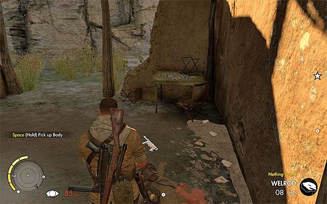 1 - Zniszczenie trzeciej artylerii | Misja 3 - Halfaya Pass - Sniper Elite III: Afrika - poradnik do gry