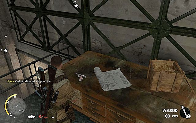 Pierwszy schemat - Zniszczenie pierwszego transformatora | Misja 8 - Ratte Factory - Sniper Elite III: Afrika - poradnik do gry