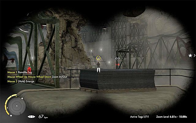 Uważaj na wrogów rozstawionych na południe od transformatora - Zniszczenie drugiego transformatora | Misja 8 - Ratte Factory - Sniper Elite III: Afrika - poradnik do gry