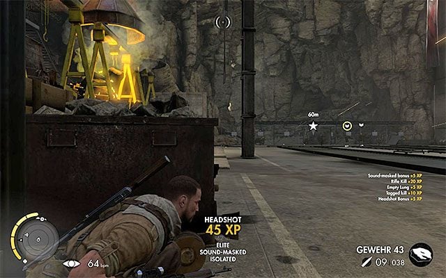 Zlikwiduj kilku nowych żołnierzy, którzy wkroczą na teren hali - Ucieczka z hali | Misja 8 - Ratte Factory | Sniper Elite III Afrika - Sniper Elite III: Afrika - poradnik do gry
