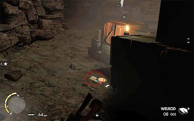 Zbadaj obszar za skrzyniami - Dzienniki wojenne | Sekrety - Misja 3 | Sniper Elite III Afrika - Sniper Elite III: Afrika - poradnik do gry