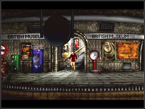 Tysiące schodów - [Nico] LONDYN - Stacja metra - Broken Sword II: The Smoking Mirror - poradnik do gry