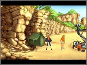 Była ze mnie gwiazda, co się patrzy - [George] KARAIBY - Wyspa Zombie - Plan filmowy - Broken Sword II: The Smoking Mirror - poradnik do gry