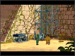 Ale do tego potrzebowałam pomocy Titipoco - [Nico] PIRAMIDA - U podstawy - Broken Sword II: The Smoking Mirror - poradnik do gry