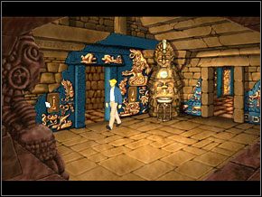 Znowu jakiś pokój - [George] PIRAMIDA - Broken Sword II: The Smoking Mirror - poradnik do gry