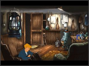 W środku niewiele rzeczy było godnych uwagi, dlatego też zmniejszyłem stan posiadania stróża jedynie o paczkę psich chrupek i kawałek węgla (na szczęście) - [George] MARSYLIA - Portowe nabrzeża - Broken Sword II: The Smoking Mirror - poradnik do gry