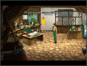 Zamieniłem także kilka słów z siedzącym przy biurku Renaldo, ale ten też nie był zbyt rozmowny - [George] QUARAMONTE #1 - Broken Sword II: The Smoking Mirror - poradnik do gry