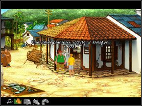 Kiedy poszli już sobie, tajemnice skrywane na posterunku stały przede mną otworem - [George] QUARAMONTE #1 - Broken Sword II: The Smoking Mirror - poradnik do gry