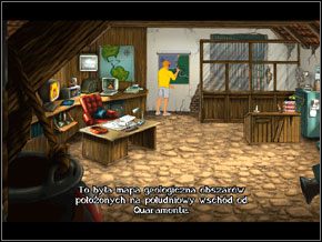Obejrzałem spokojnie mapę, zajrzałem do zdesperowanego Miguela, a następnie pobiegłem do Conchity, by opowiedzieć jej, co przedstawia - [George] QUARAMONTE #1 - Broken Sword II: The Smoking Mirror - poradnik do gry