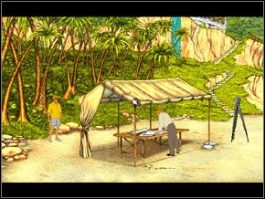 2 - [George] KARAIBY - Plaża - Broken Sword II: The Smoking Mirror - poradnik do gry