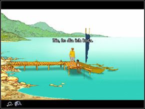 5 - [George] KARAIBY - Plaża - Broken Sword II: The Smoking Mirror - poradnik do gry