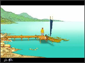 6 - [George] KARAIBY - Plaża - Broken Sword II: The Smoking Mirror - poradnik do gry
