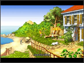 Zaraz przyleci Bronson - [George] KARAIBY - Plaża - Broken Sword II: The Smoking Mirror - poradnik do gry