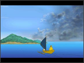 Po chwili już cumowaliśmy do - [George] KARAIBY - Dom Ketcha - Broken Sword II: The Smoking Mirror - poradnik do gry