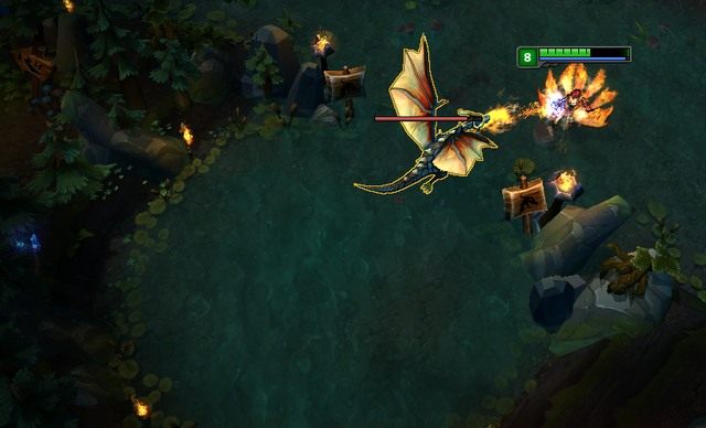 Smok wywabiony ze swojej kryjówki - Po czwarte - Cele drugorzędne | Pięć elementów zdobywania przewagi w LoL - League of Legends - poradnik do gry