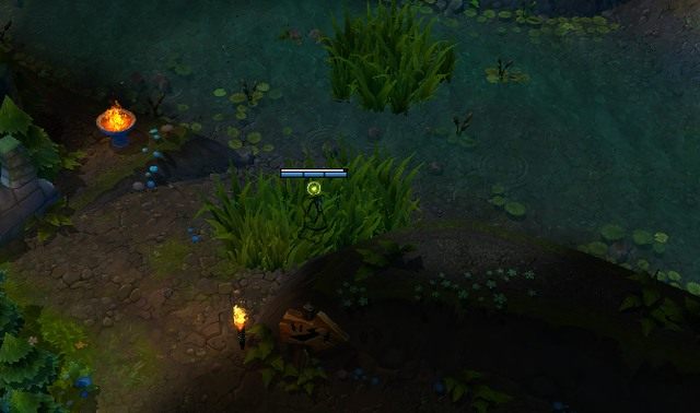 Najprawdopodobniej to tędy będzie przechodziła chcąca pokrzyżować nasze plany drużyna przeciwna... - Po czwarte - Cele drugorzędne | Pięć elementów zdobywania przewagi w LoL - League of Legends - poradnik do gry