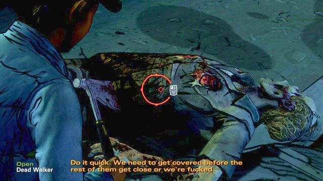 Martwy zombie - Rozdział 12 - Entropy | Epizod 3 - In Harms Way | The Walking Dead - Season Two - The Walking Dead - Season Two - poradnik do gry