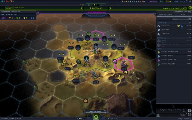 Pierwsze miasto jest twoim bastionem w złowrogim świecie obcej planety - Skromne początki | Rozgrywka | Sid Meiers Civilization Beyond Earth - Sid Meiers Civilization: Beyond Earth - poradnik do gry