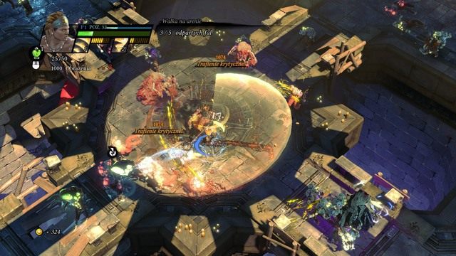 Wirujący Marak efektownie przetrzebia szeregi przeciwników. - Marak, wojownik Safiri | Postacie w Sacred 3 - Sacred 3 - poradnik do gry