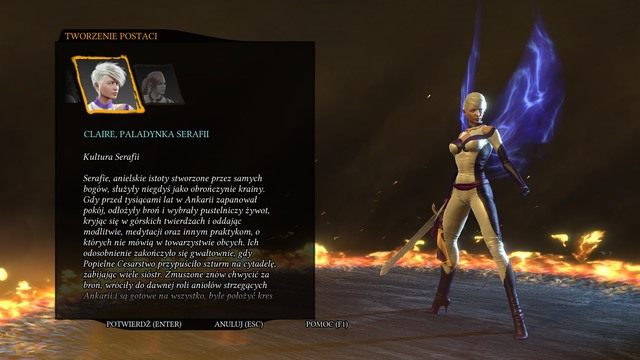 Claire jest wyjątkowo szybką i zwinną fechmistrzynią. - Claire, paladynka Serafii | Postacie w Sacred 3 - Sacred 3 - poradnik do gry