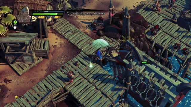 Okręty można zniszczyć kilkoma atakami lub przy użyciu bomb. - Zatoka Peliasa | Kampania w Sacred 3 - Sacred 3 - poradnik do gry