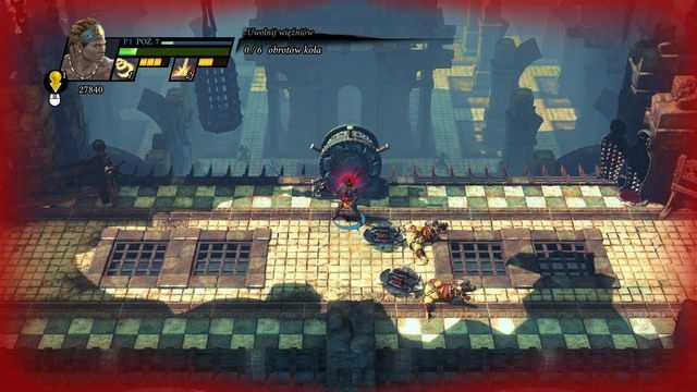 Wrogowie atakują z obu stron. - Klatka Shaddara | Kampania w Sacred 3 - Sacred 3 - poradnik do gry