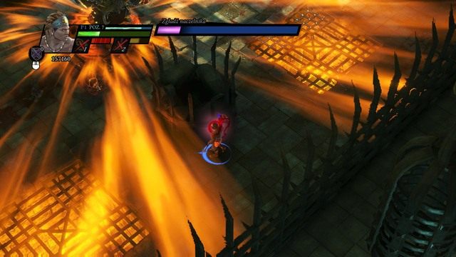 Musisz się schować (screen), w innym przypadku bardzo mocno oberwiesz - Klatka Shaddara | Kampania w Sacred 3 - Sacred 3 - poradnik do gry