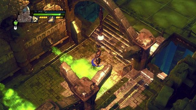 Po krótkiej wędrówce trafisz do miejsca ukazanego na obrazku - Zbiornik w Khoradzie | Kampania w Sacred 3 - Sacred 3 - poradnik do gry