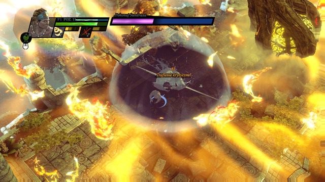 Walka z bossem tego etapu nie należy do najtrudniejszych - Naquali | Kampania w Sacred 3 - Sacred 3 - poradnik do gry