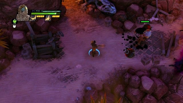 Dwa trolle stanowią niezłe wyzwanie - nie daj się im osaczyć. - Twierdza Palambron | Kampania w Sacred 3 - Sacred 3 - poradnik do gry