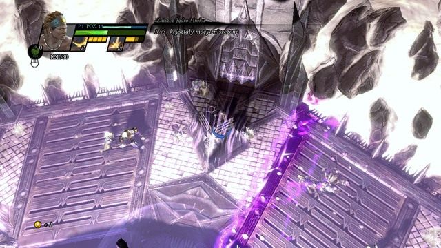 Miejsce, w którym należy się schować przed głównym wybuchem. - Twierdza Palambron | Kampania w Sacred 3 - Sacred 3 - poradnik do gry