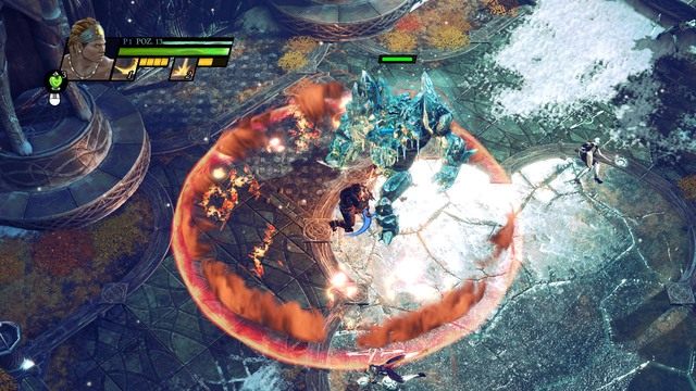 Dobry przeciwnik już na początku - lubię to. - Sanktuarium Icecreek | Kampania w Sacred 3 - Sacred 3 - poradnik do gry