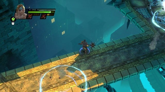 Wiązki energii zadają spore obrażenia. Pozostań w ruchu, aby nie oberwać. - Zhurag | Kampania w Sacred 3 - Sacred 3 - poradnik do gry